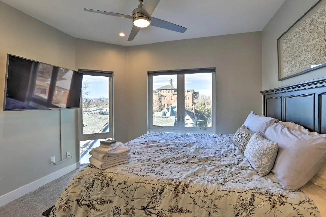 Denver Townhome With Rooftop Deck Walk To Mile High 0*,